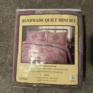 King quilt set